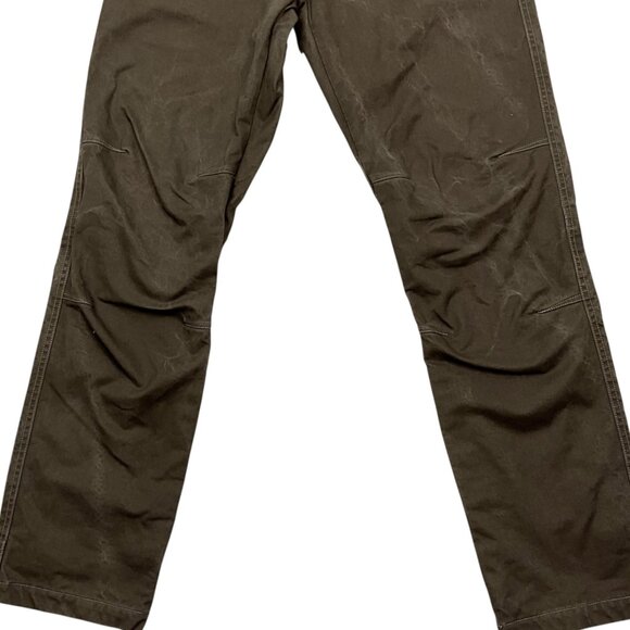 Kuhl Rydr Vintage Patina Dye Pants Forged Iron Size 30 x 32 Flannel Lined Climb - Picture 3 of 15